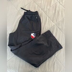 Reebok hockey  Black warm up Pants